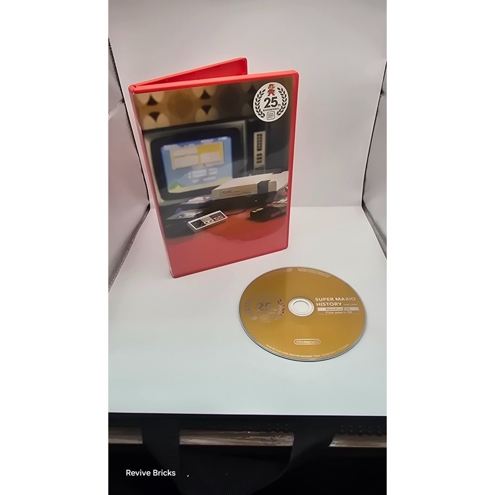 Super Mario‎ History 1985-2010 25th Anniversary Disc & Case Tested Working Great